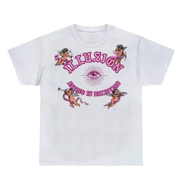CHERUB ALL SEEIN TEE (WHITE)