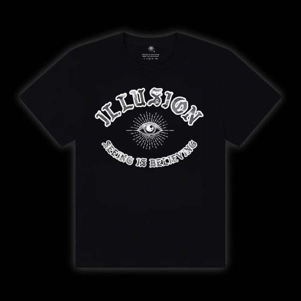 MC CAMO ALL SEEING TEE BLACK